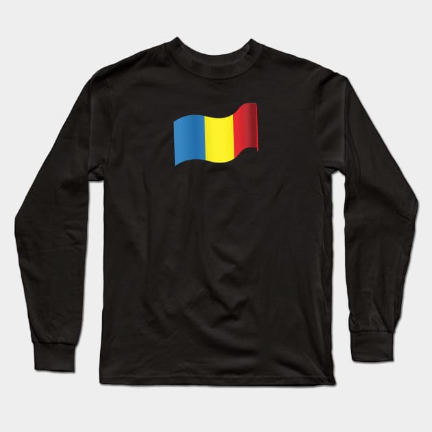 Romania Long Sleeve T-Shirt by traditionation